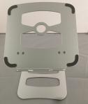 Silver Anodic oxidizing Metal Laptop Stand Tablet Desk Holder 238*250*3MM