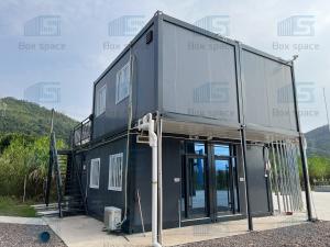Quality Detachable Steel Container House , Prefab Container House Villas wholesale