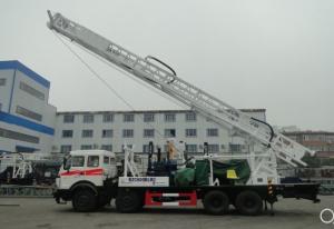 Quality Water Well Geological Depth 600m Truck Mounted Drilling Rig wholesale