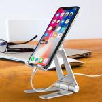 COMER Hot sale metal multiple tabletop metal smart cell mobile phone holder