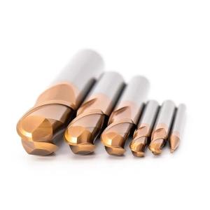 Quality TiAlN Coated 45-60° Tungsten Carbide Cutter with 3-4 Flutes wholesale