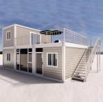 Modern Design Mobile Living Container House For Environmental Protection