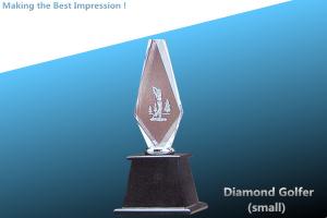 Quality crystal trophy/glass awards/trophy/diamond glofer award/crystal award wholesale