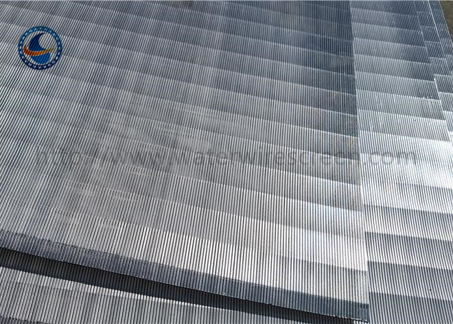 Filter Johnson 304 Wedge Wire Screen Panels Stainless Steel Sieve Bend Screen
