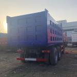 6x4 371HP Used Howo Dump Truck , 40 Ton Tipper Truck Euro 2