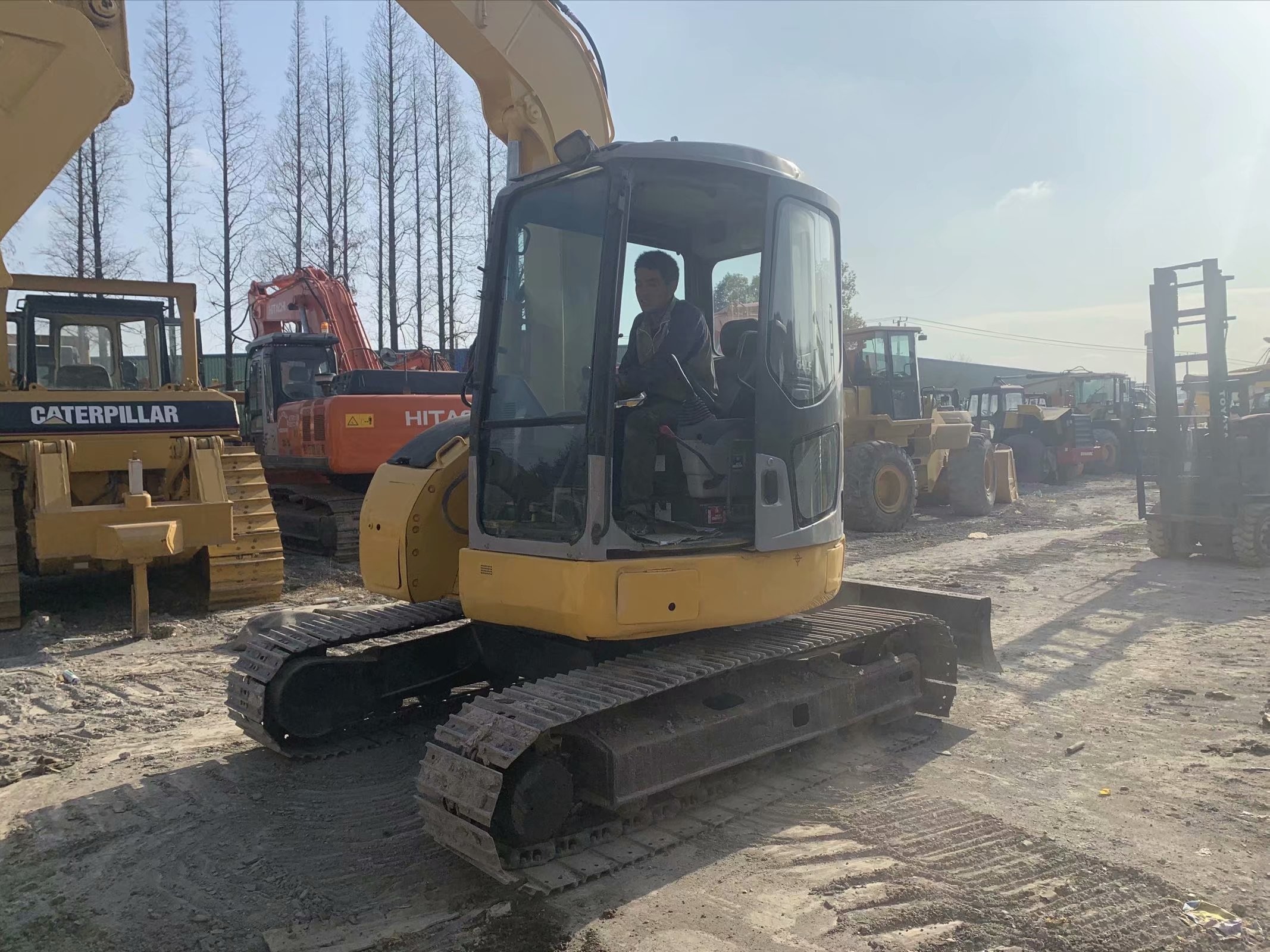 PC78US-6NO Used Excavator Original Color Second Hand Komatsu Excavator