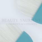 PBT Synthetic Hair Half Moon Makeup Brush