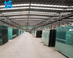 Safety Frosted Laminate Glass , Ultra Clear Flat Tempered Glass For Decoration