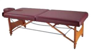 Quality Mobile Fold Up Beauty Bed Wooden Frame For Hospital , Beauty Massage Table wholesale