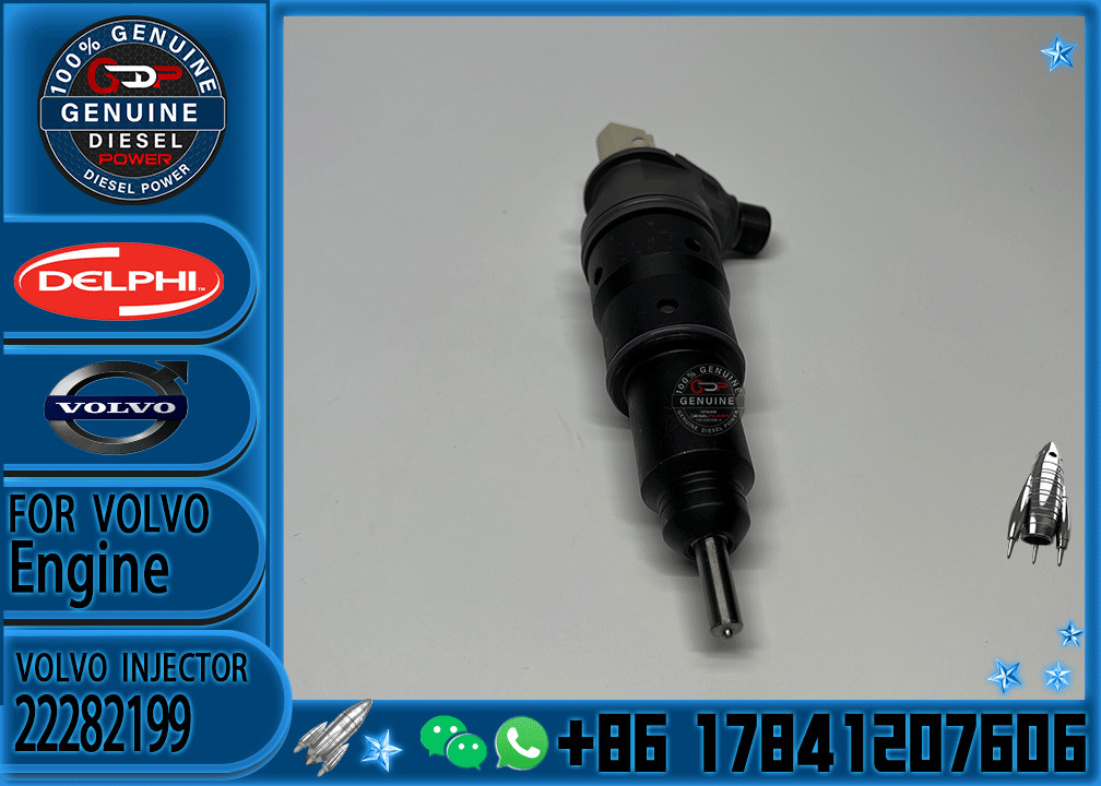 Diesel Fuel Injector 22282199 BEBJ1F06001 BEBJ1F06101 for VOL-VO HDE11 EXT SCR