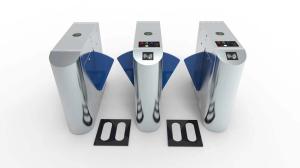 Quality AC220V SS304 Flap Barrier Turnstile Metro Gate wholesale
