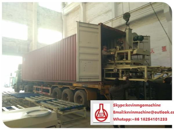 Full Automatic Mgo / Mgcl / Fiber Material Roofing Roll Forming Machine Energy