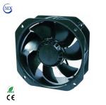 Water Electrical Equipment Cooling Fans / Small Ac Motor Exhaust Fan 225mm X