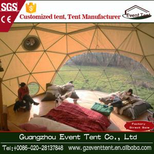 Quality Economic Functional Waterproof Fire Retardant Geodesic Dome Tent wholesale