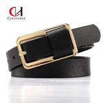 Genuine Cowhide Thin Ladies Leather Belt Fashion Personality Needle Buckle