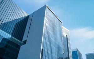 Quality Waterproof Soundproof Glass Curtain Wall with Adjustable Light wholesale