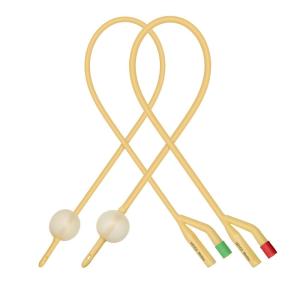 Quality 6fr-30fr Latex Foley Catheter Disposable Medical Sterile Urinary Catheter wholesale