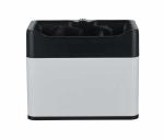 Commercial Electric Coffee Portafilter Cleaner with 2.0L Drum Capacity and 12V