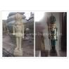 Buy cheap Fiberglass Soldier H120cm Shop Display Christmas Decorations With Custom Color from wholesalers