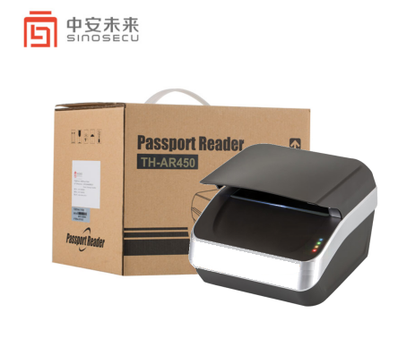 Speed USB 2.0 Interface Passport Scanner Merchant for Airport Hotel Security Scanner