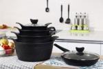 Die Casting Non Stick Aluminum Cookware Sets For Restaurant