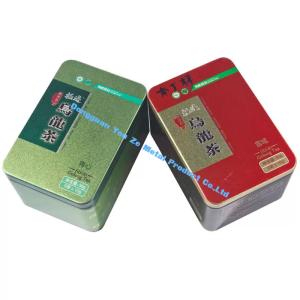 Quality Small Empty Tea Tins Vintage Tin Canisters Food Grade Tin Boxes wholesale