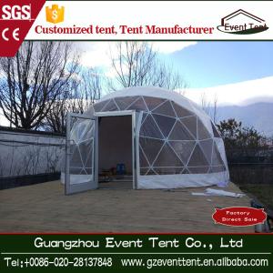 Quality Outside Beach Luxury Camping Tent with hot dip galvanize steel pipe wholesale