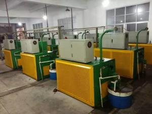 Intermediate Copper Wire Drawing Machine With Annealer , CE ISO