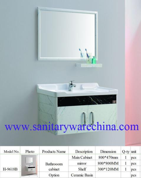 Modern Alunimun Bathroom Vanity/ aluminum alloy bathroom cabinet/Mirror Cabinet