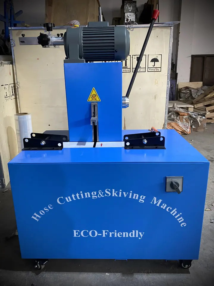 128kg Hose / Rubber Cutting Machine With 2850 RPM Cutting Motor