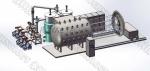 Architectural Building Materials Coating Machine, Stainless Steel Sheets Gold