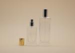 30ml 50mlClear Cosmetic Spray Bottle Customizd Color With FEA15 Crimp Sprayer