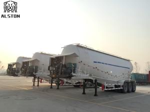 Quality Pneumatic Tri Axle 45cbm Bulk Cement Trailer 60T 70T wholesale