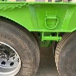 3 Axle 60 Ton Lowbed Semi Trailer Equipment Lowbed Truck Trailer
