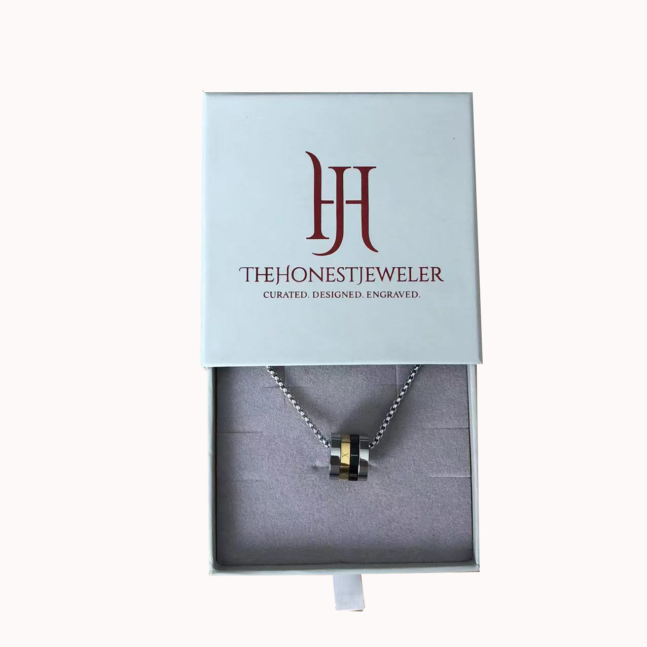 Luxury Custom Logo Small Drawer Box Cardboard Jewelry Packaging Box Sliding Drawer Paper Box For Necklace Gift