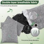 36 Pack Activated Bamboo Charcoal Air Purifying Bag for Car and Shoe Freshen Up
