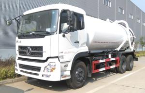 Quality Dongfeng 18cbm 18000 Liters Road Cleaning Truck 18t 20 Tons Fecal Sewage Suction Truck wholesale
