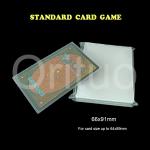 Clear 66x91 Card Sleeves Non Glare Deck Protector 66x91 Sleeves