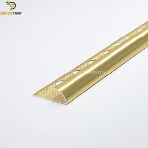 Quality Non Slip Aluminium Floor Edging 12.5mm×32mm×2600mm Quadrant Edge Trim wholesale