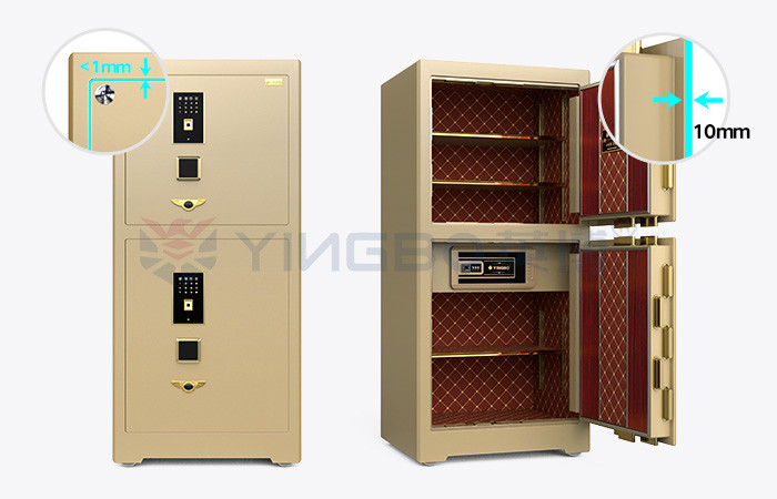 208±2kg Security Safe Box OEM Luxury Safes 4 Open Ways YB/ZY-120D