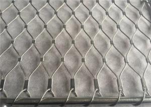 Quality Balcony Balustrade Infill Stainless Rope Mesh Steel Architecture System For Fence wholesale
