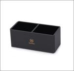 double matt black acrylic cup holder manufacturer for 5-star Hyatt hotel