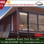 Pvc Outdoor Exhibition / Igloo Camping Tents , 6x6m Pagoda Tent