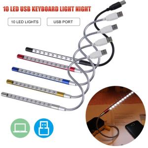 Quality Led USB Light Gooseneck Micro Bed Reading Light 5v 47cm wholesale