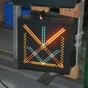 Quality Overload protection LED Lane Control Signs Blank Out Changeable Road wholesale