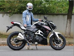Quality Air Cooled Adult 200cc High Powered Motorcycles With 1430mm WheelBase wholesale