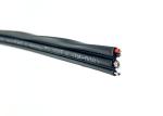 Outdoor UV PE Jacket Siamese Coax Cable PK-75-2-13 2x24x0.2mm CCA Power Wire