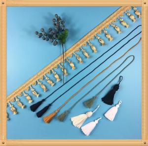Quality Hot selling OEM excellent fringe tassel trimming for 2016 graduation cap decoration wholesale
