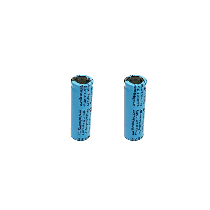 Huahui Energia Rechargeable HMC1865 3.7V 1300mAh Lithium Manganese Battery