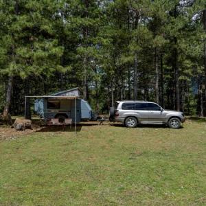Quality Customized Njstar Camper Light Small Hybrid Awning Camper Trailer wholesale